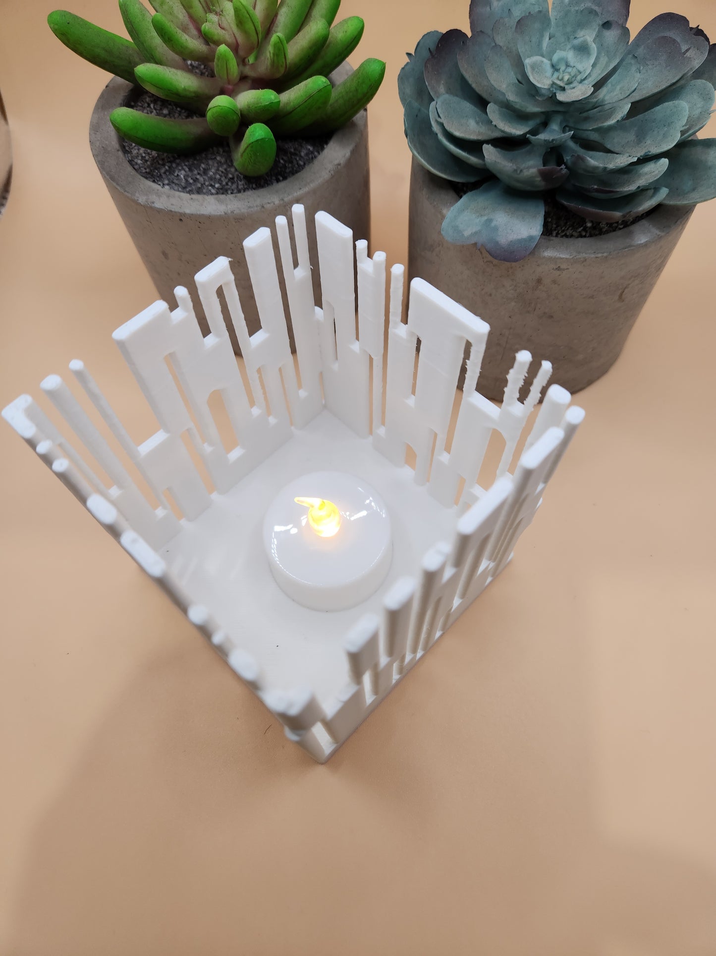 CityCube Candle holder designed by Creaserra