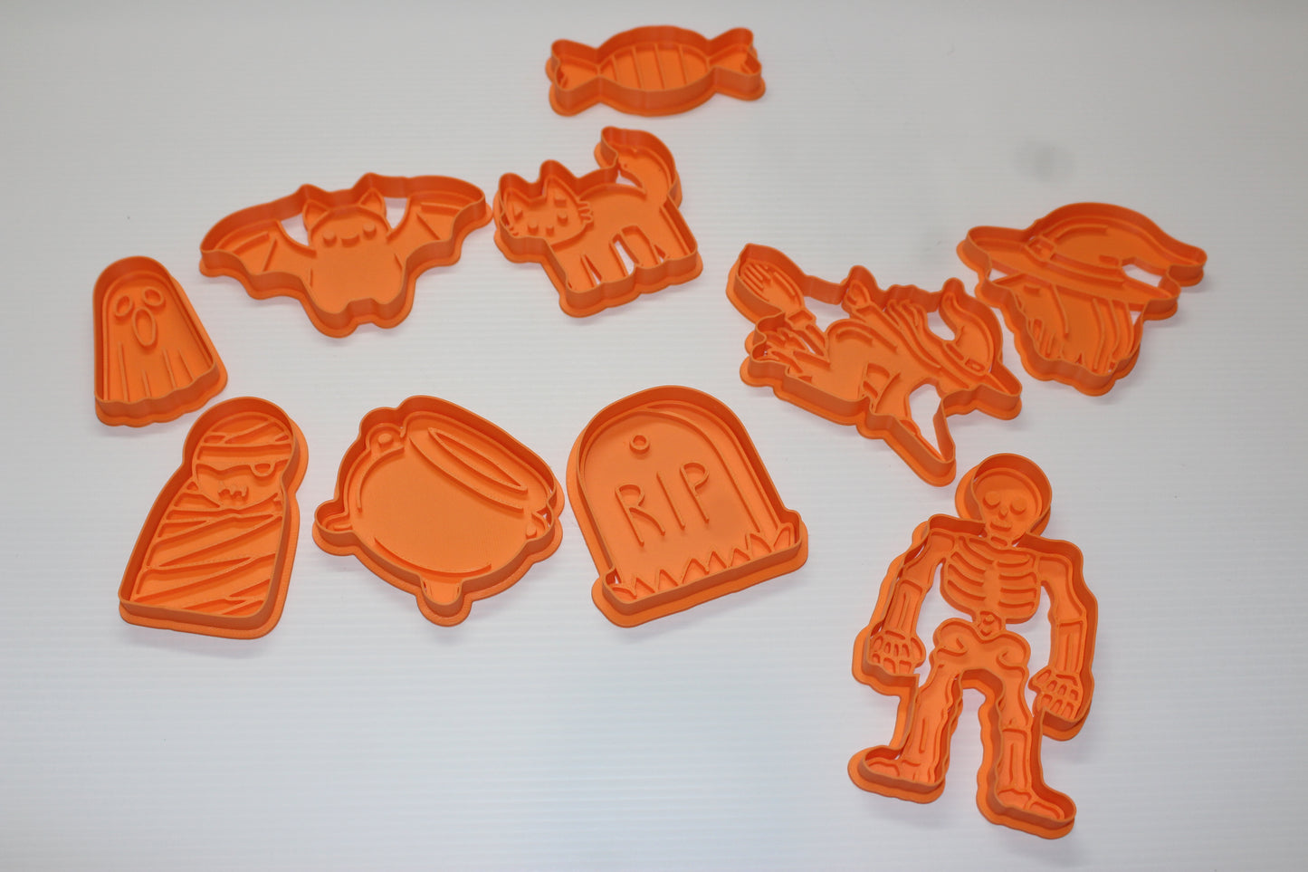 Halloween Cookie Cutters - Set of 10 - Custom Made in Australia