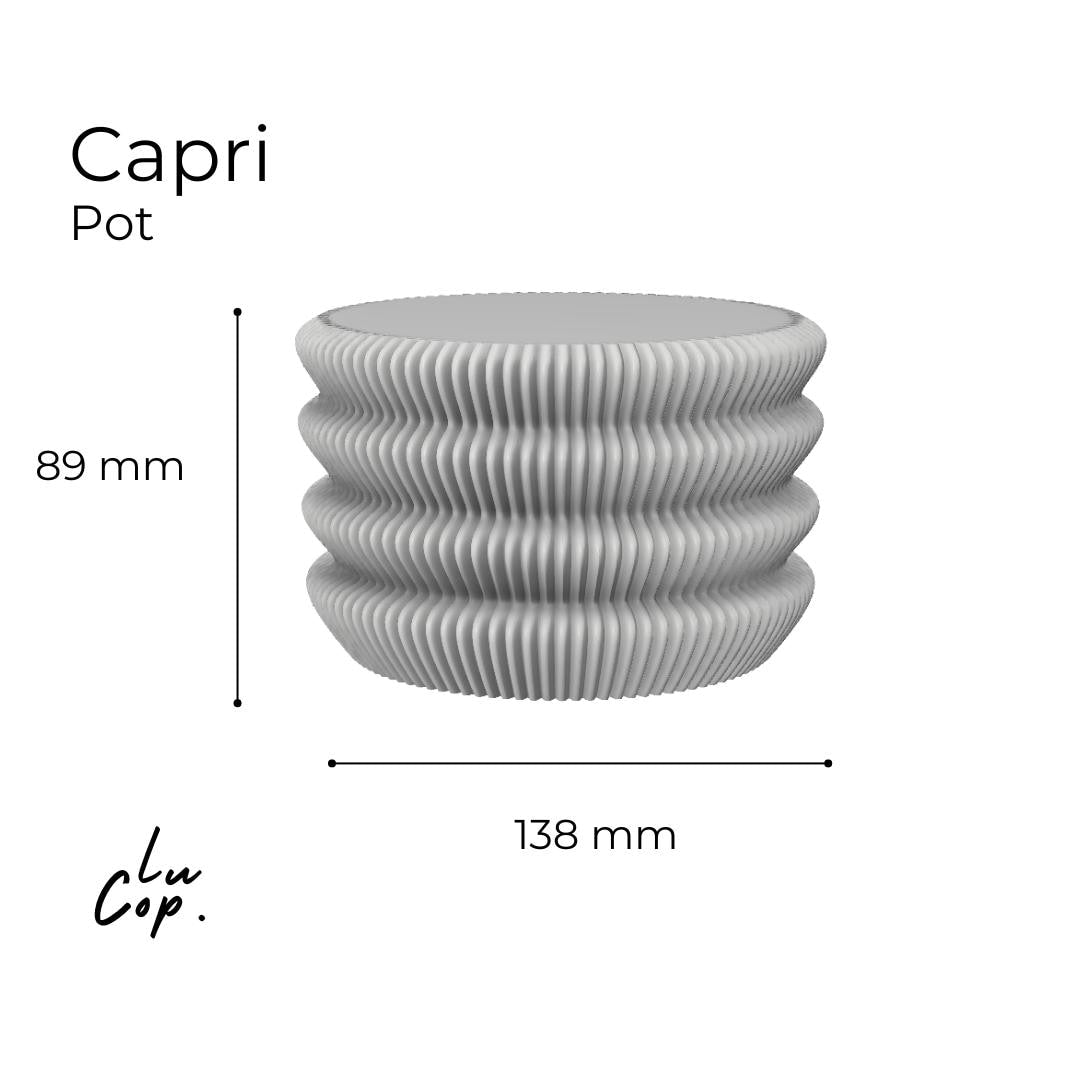Capri Pot designed by Lu Cop